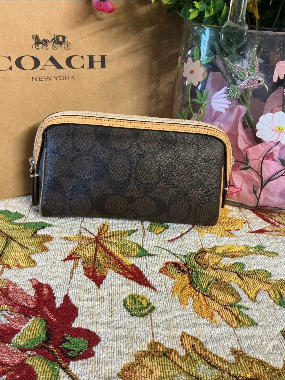 Coach signature monogram